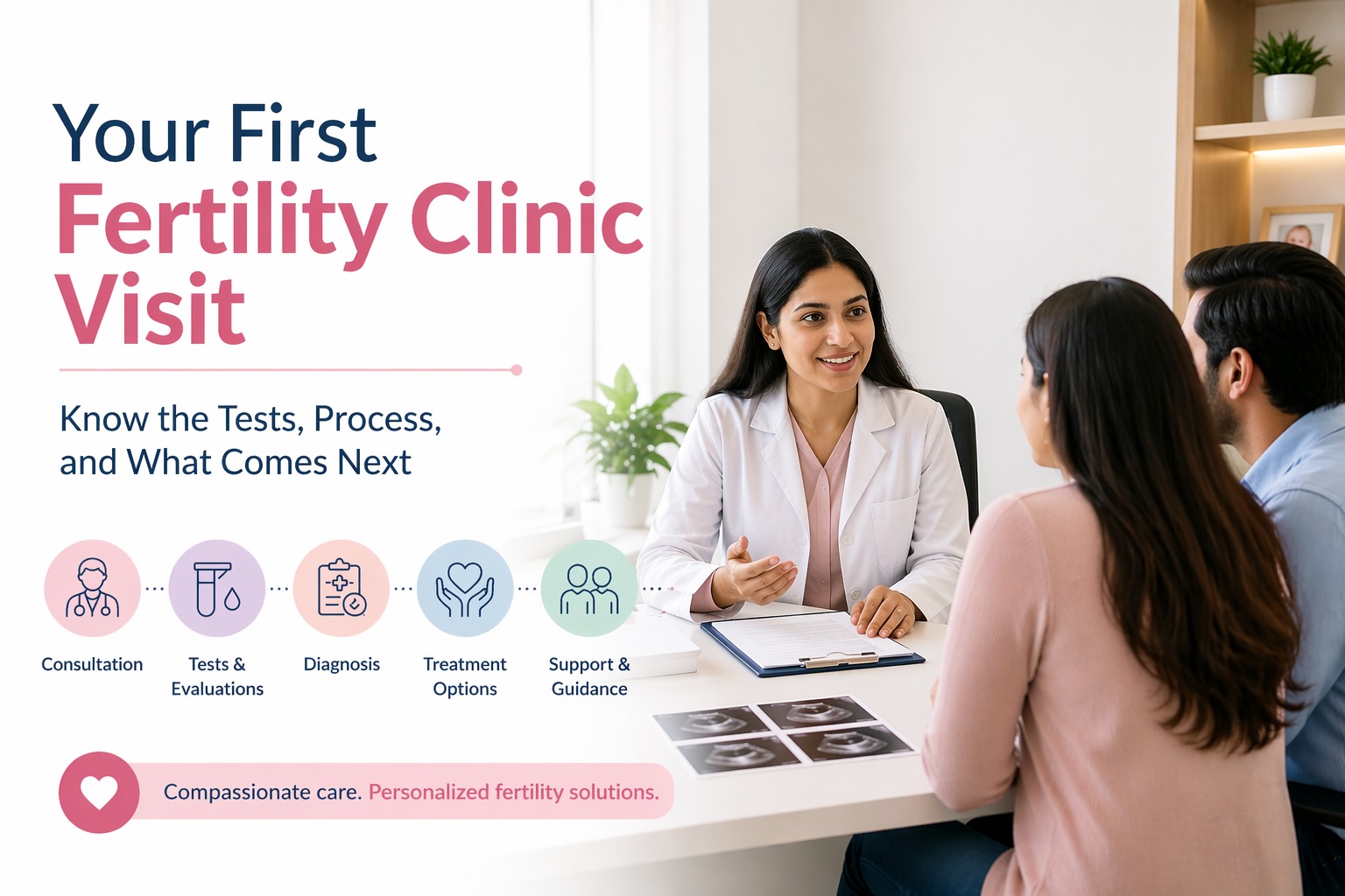 Your First Visit to a Fertility Clinic: Tests, Process, and What to Expect