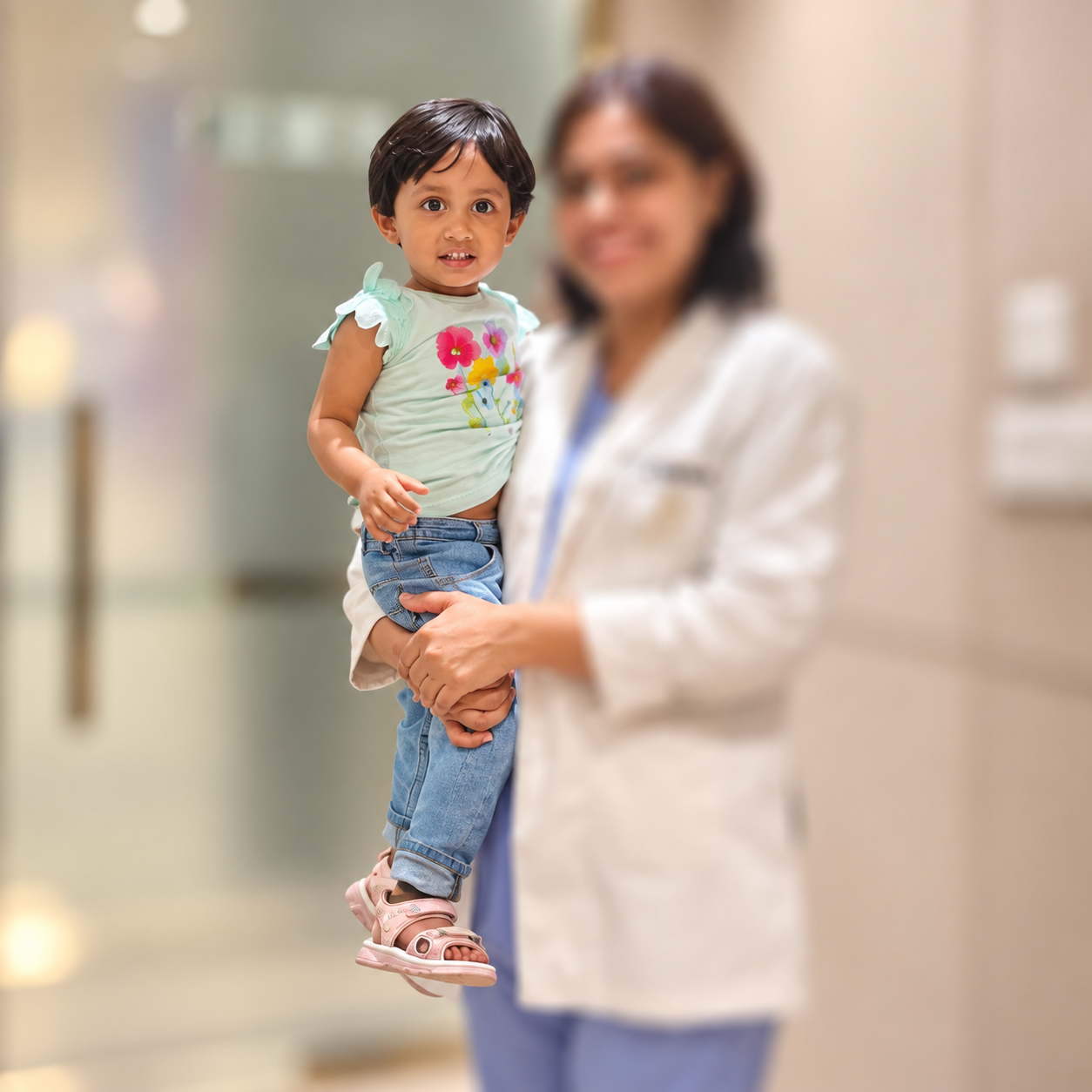 A precious smile that makes every step of the journey worthwhile.