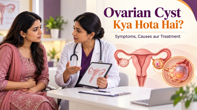 Ovarian Cyst Kya Hota Hai? Symptoms, Causes aur Treatment