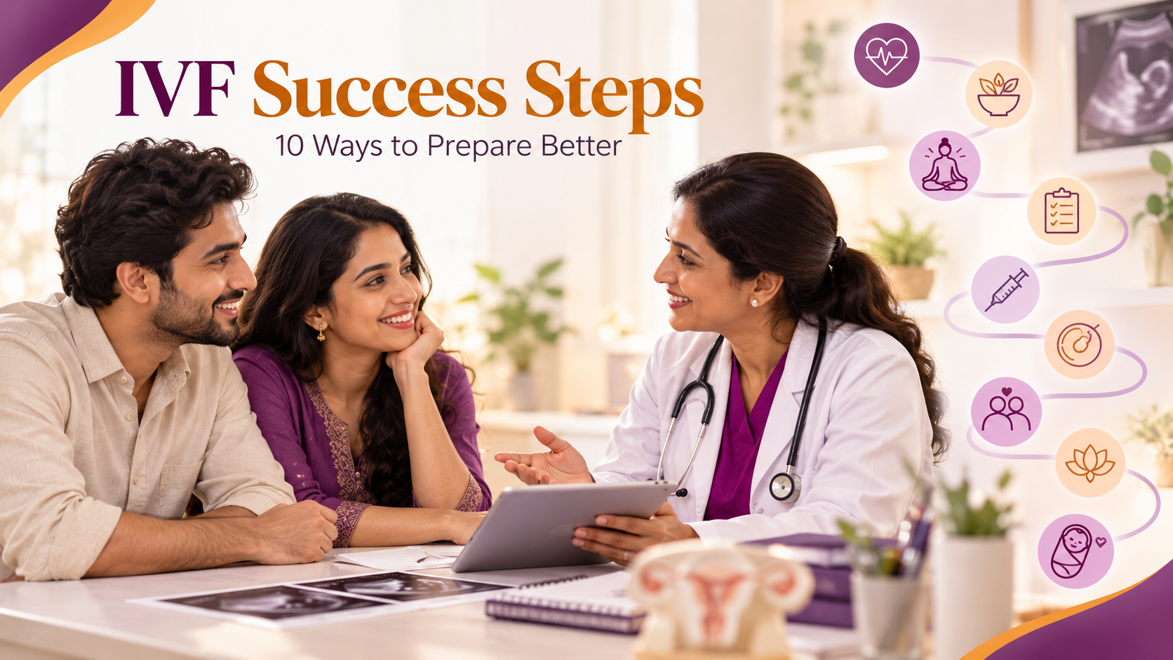 10 Practical Steps to Prepare for a Successful IVF Cycle