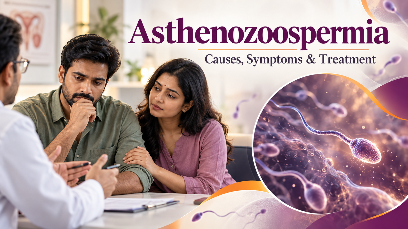 Asthenozoospermia Explained: Causes, Symptoms, Diagnosis and Treatment